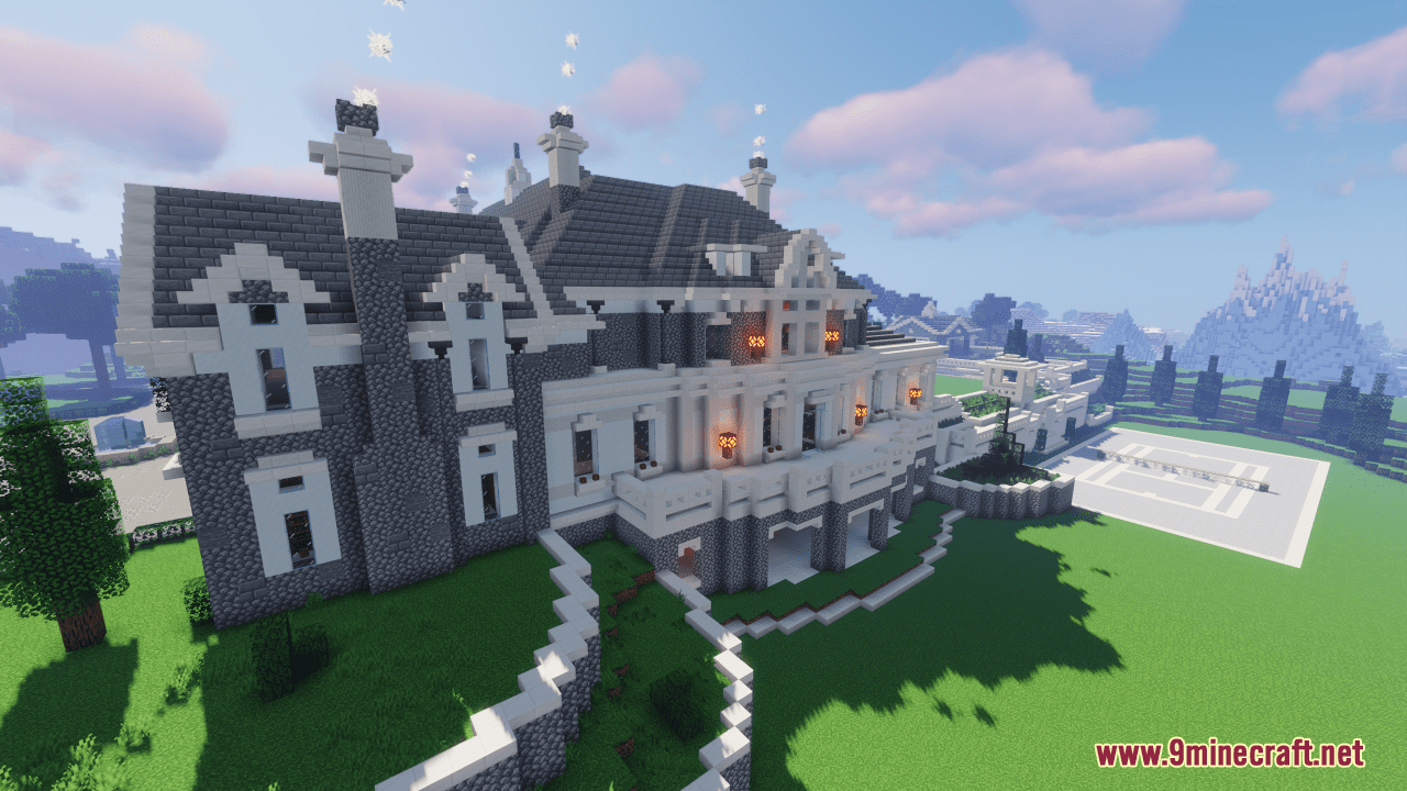 The Alpine Mansion Map - 1Minecraft