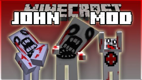The John Reborn Mod (1.19.4, 1.18.2) – Extremely Scary Mobs Thumbnail