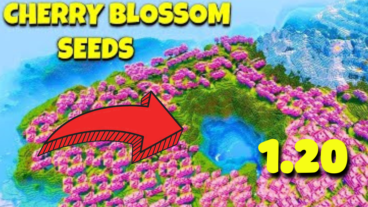 Beautiful Cherry Blossom Seeds For Minecraft Bedrock Edition 1 20 ...