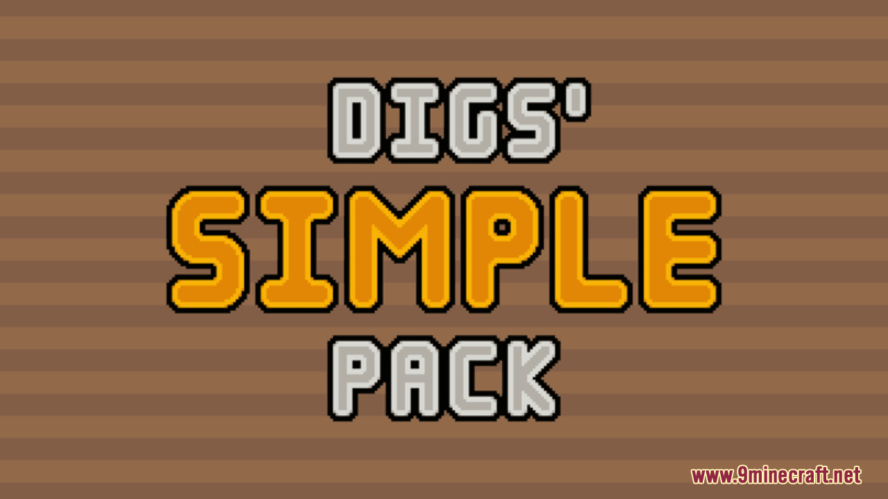 Digs' Simple Resource Pack (1.19.4, 1.19.2) - Texture Pack 1