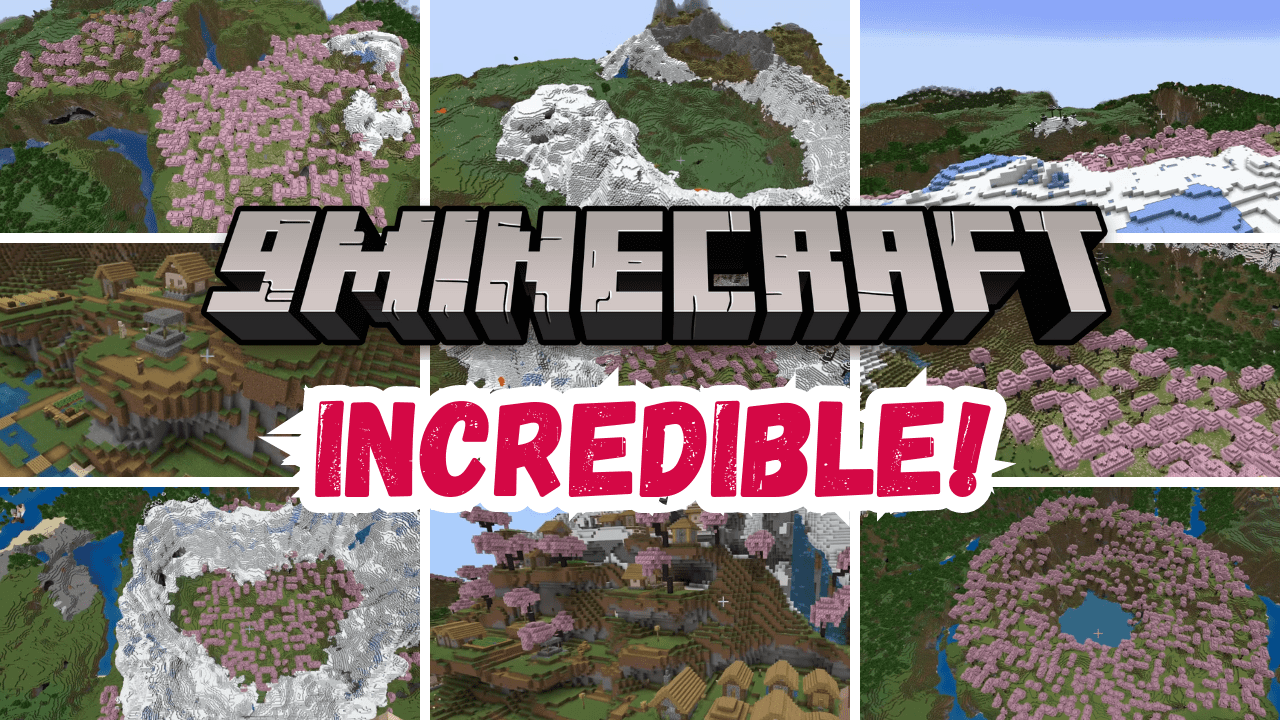 Top 15 Incredible Minecraft Seeds Java Bedrock Edition 1 20 1Minecraft