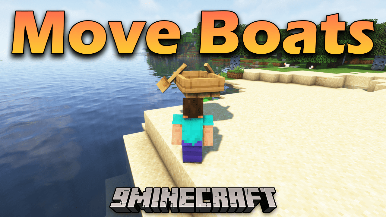 Move Boats Mod 1Minecraft