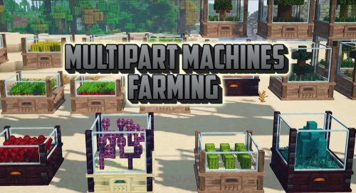 Multipart Machines Farming Mod (1.19.2, 1.18.2) – Multiblock Farms Thumbnail
