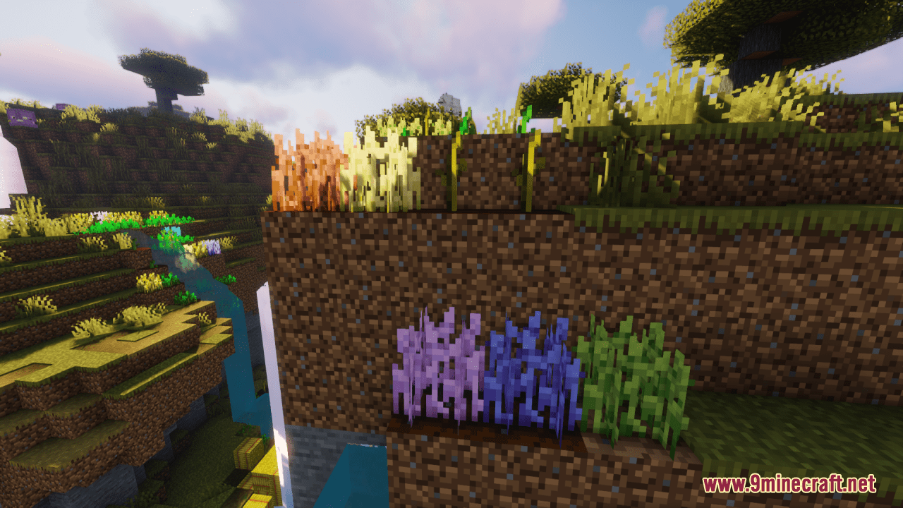 Rainbow Crops Resource Pack (1.20.1, 1.19.4) - Texture Pack 11