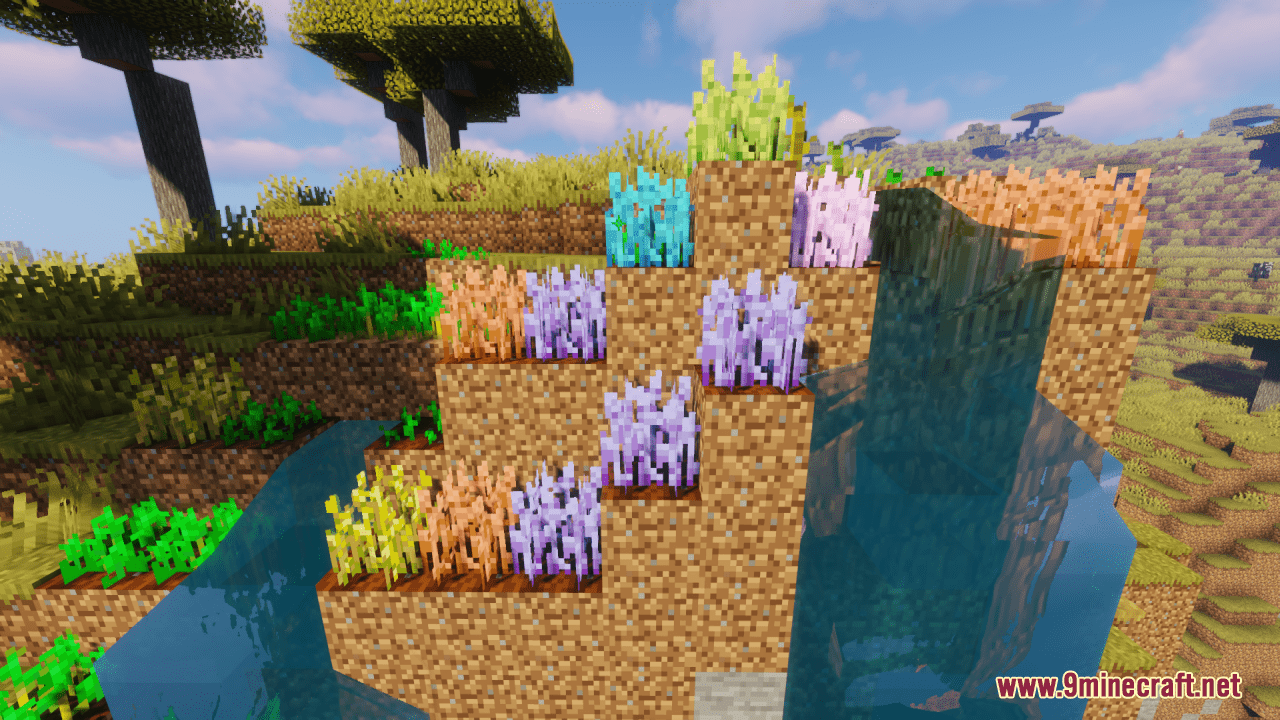 Rainbow Crops Resource Pack (1.20.1, 1.19.4) - Texture Pack 10
