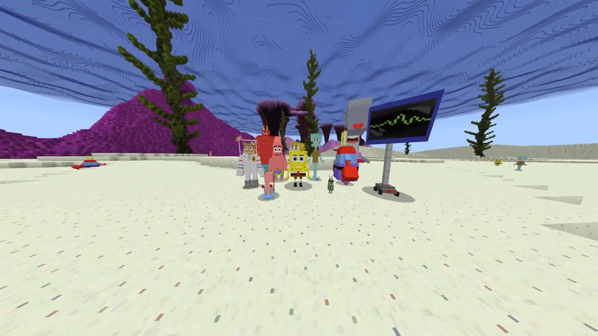 Spongebob Squarepants Addon Mcpe 1minecraft 5415