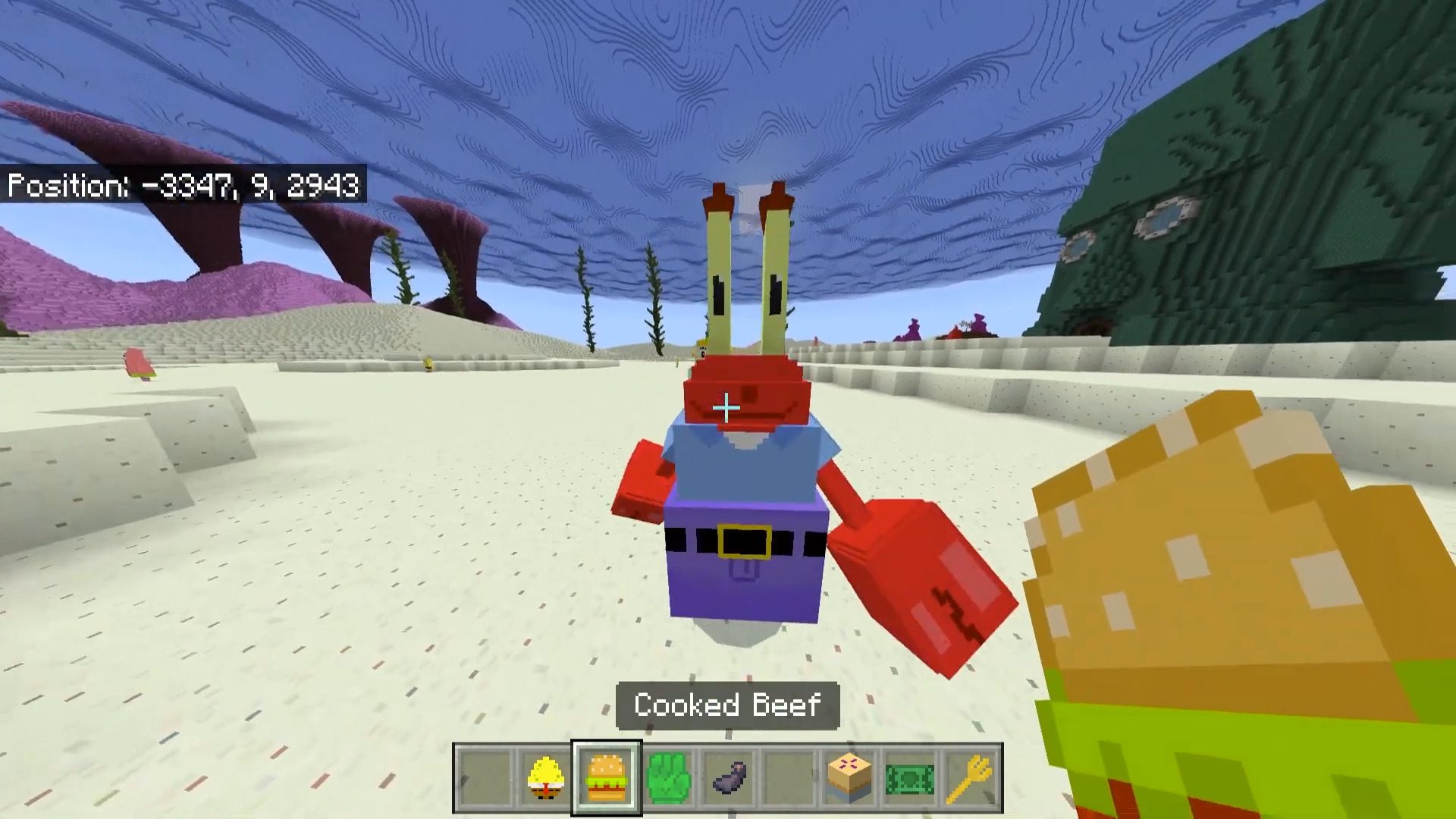 Spongebob Squarepants Addon Mcpe 1minecraft 7296