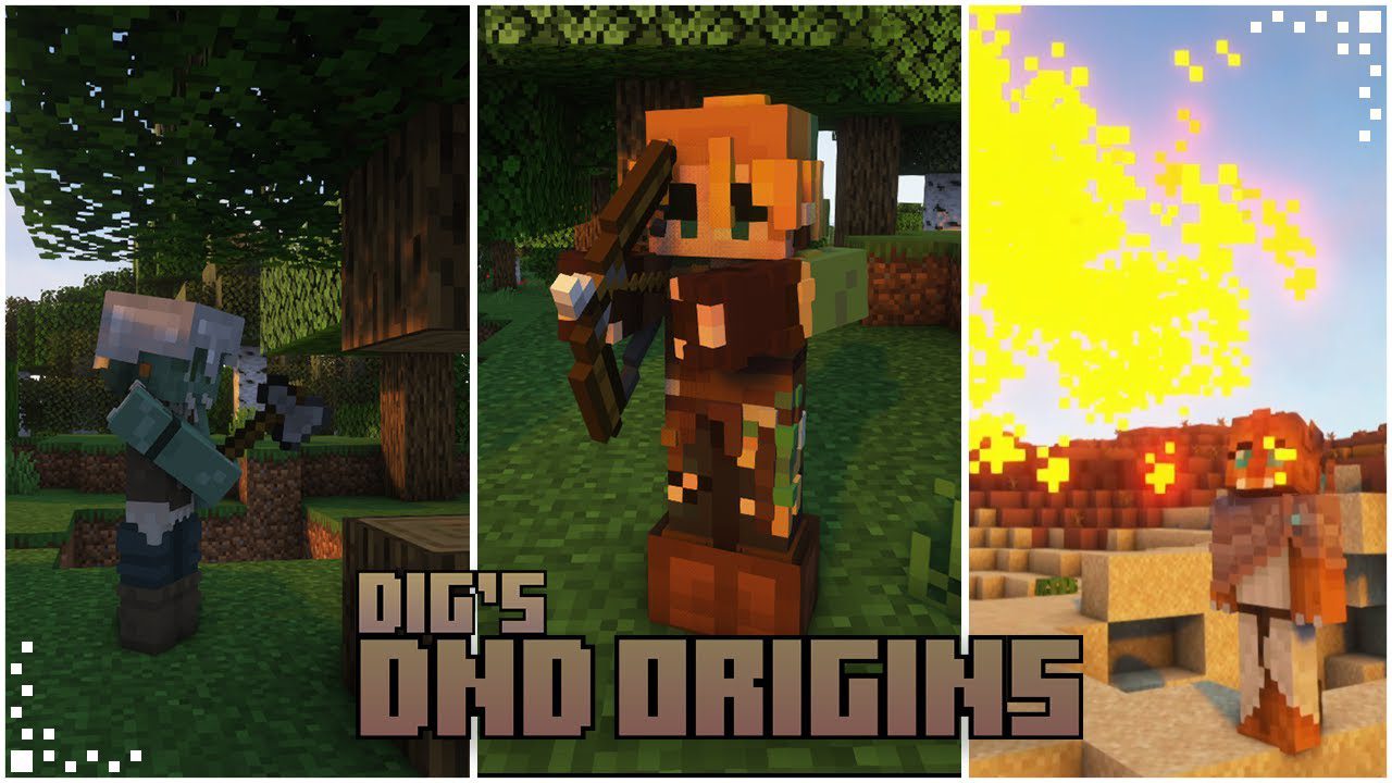 Digs Dnd Origins Mod 1minecraft Digs Dnd Origins Mod 1minecraft