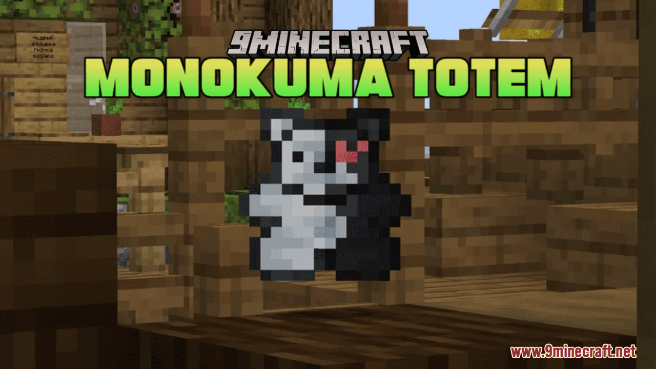 Monokuma Totem Resource Pack - 1Minecraft