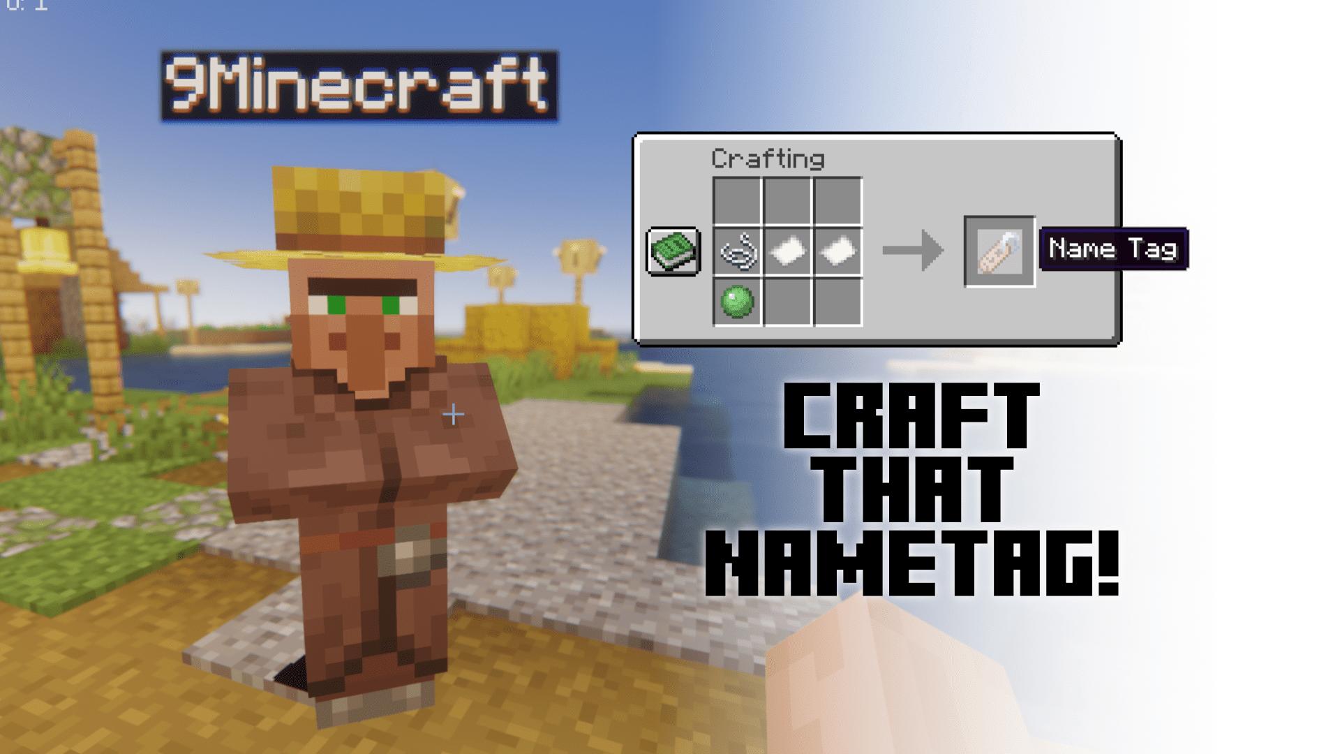 Craft That Nametag Mod 1Minecraft