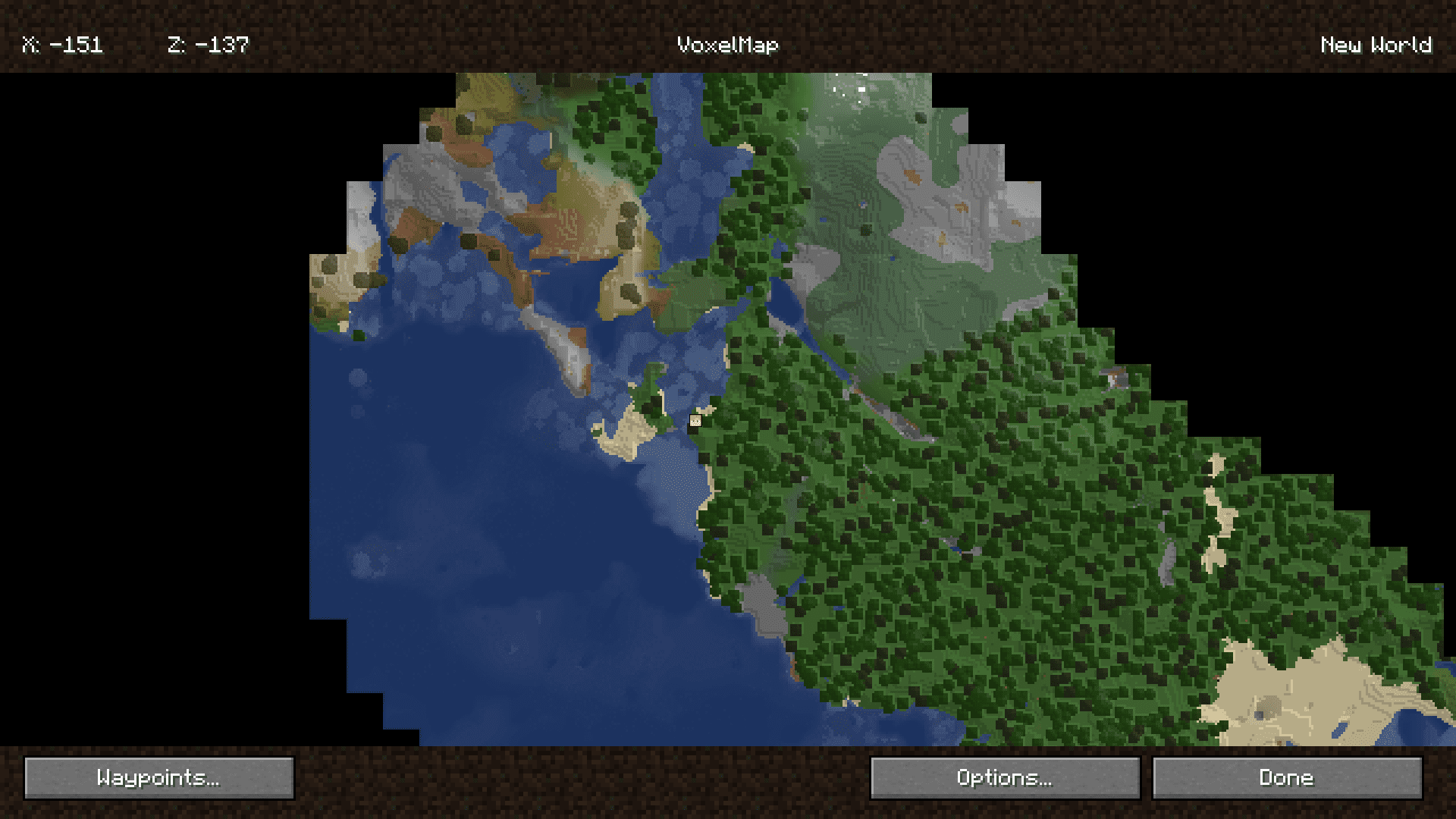 Voxelmap updated mod 1minecraft
